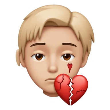heart broken  sticker