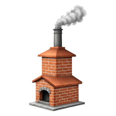 house chimney sticker