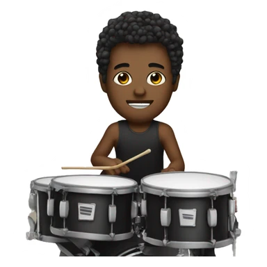 a synth playing the drums sticker