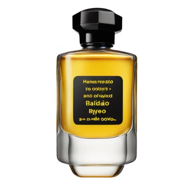 byredo baldafrique perfume sticker