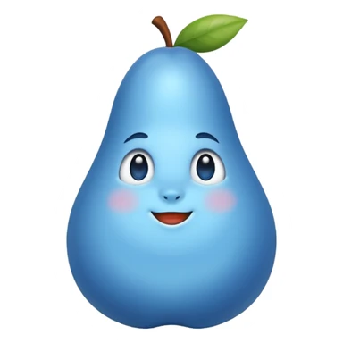 🍐+💙 sticker