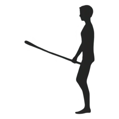 stick figure silhouette  sticker