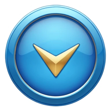 A verified badge for facebook sticker