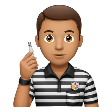 American football Referee sticker