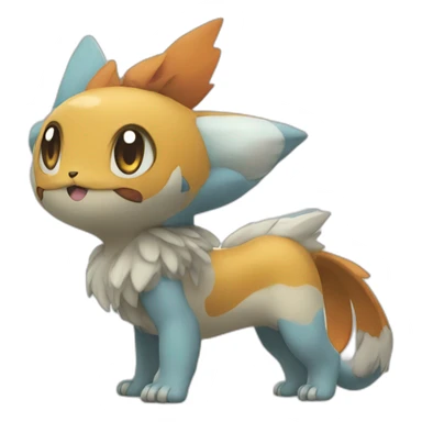 evoli pokémon sticker