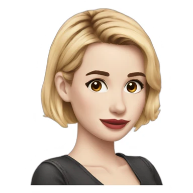Emma roberts sticker