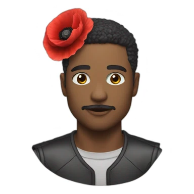 Poppy electro gay r&b sticker