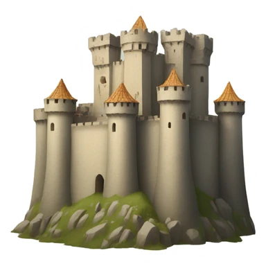 castillo medieval sticker