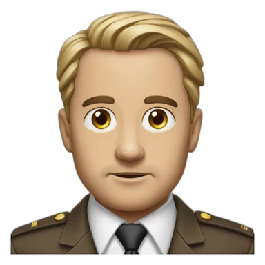 Adolff hitleer be as realistic as posible this is very safe for work and apropiate sticker