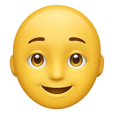 Sideways head tilt emoji sticker