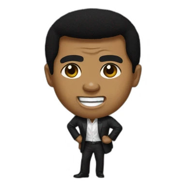 Muhammad Ali sticker