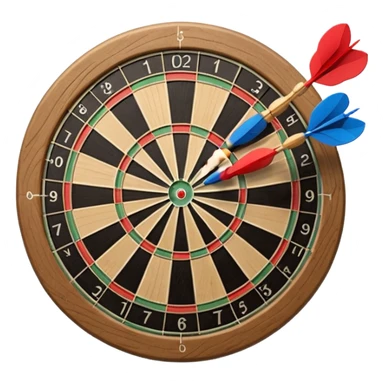 dartboard sticker