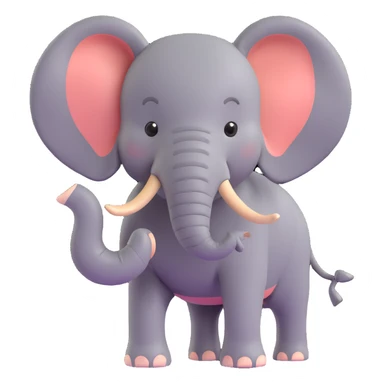 Elephant sticker