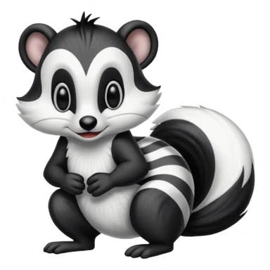Pepe le pew skunk sticker