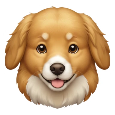 golden retriever dog sticker