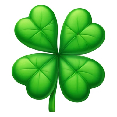 four leaf clover sticker