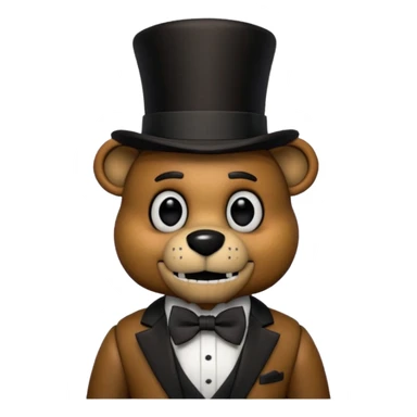 Freddy Fazbear from Five Nights At Freddy's Moive sticker