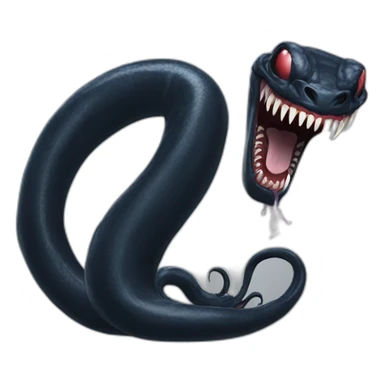 Venom tong out   sticker