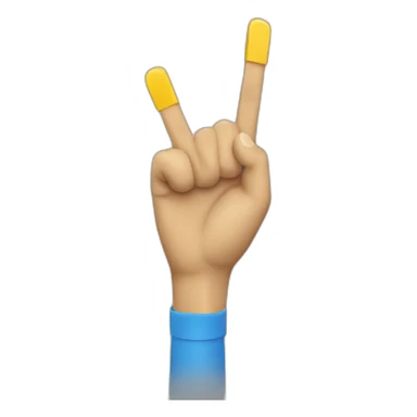 celebration goal score two hand up sticker