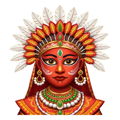 Theyyam sticker