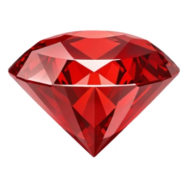 Red diamond sticker