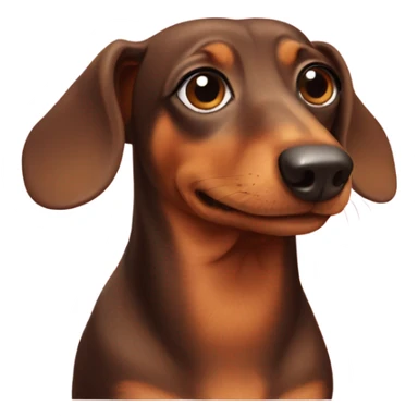 Heart daschund sticker