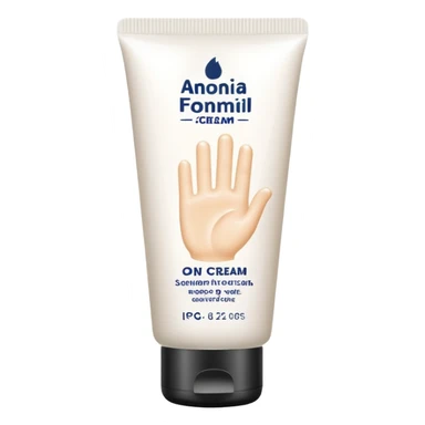 hand cream sticker