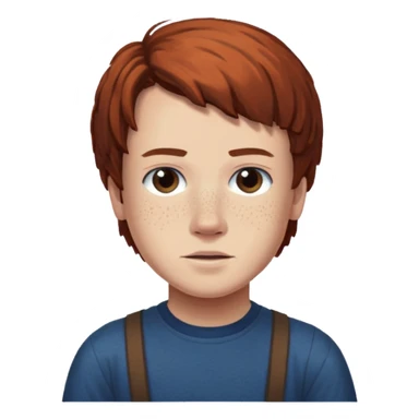 Will from Stranger Things saying can we play Minecraft now? sticker