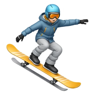 snow jibbing rail sticker