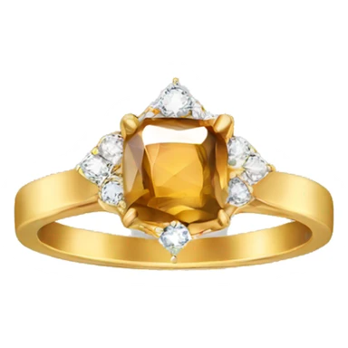 Engagement ring sticker