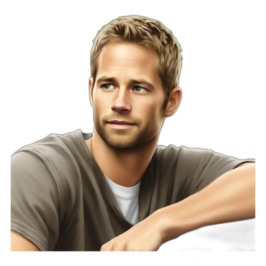 Paul Walker found dead in a crashed car in 2013 ￼ sticker