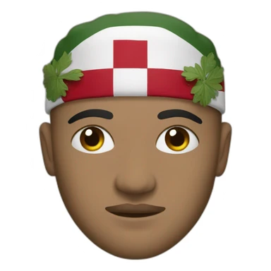 Corsica-Moorish-Head-flag sticker
