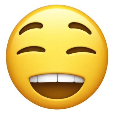 Laughing face that is sad sticker