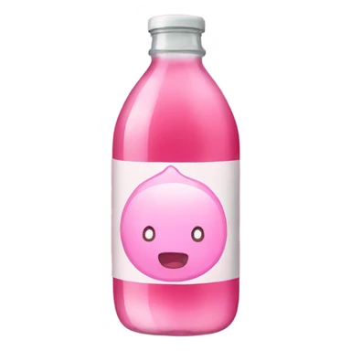 pink ramune  sticker
