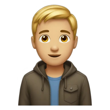 Boy-short-cut sticker