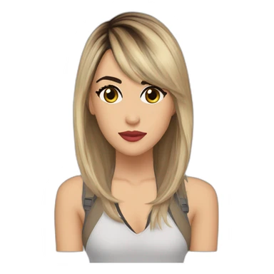 Lali esposito casco disciplina sticker