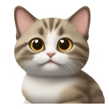 Munchkin sitting next to me sticker