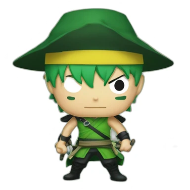 Zoro slash sticker
