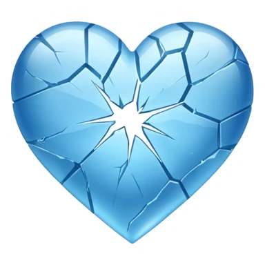 icey cold heart sticker