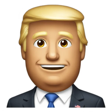 Trump drink beer sticker