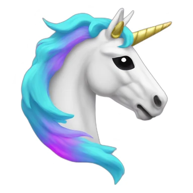 pirate flag unicorn vaporwave sticker