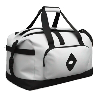 Alo duffle bag black sticker