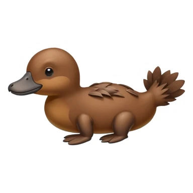 Platypus emoji  sticker