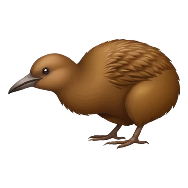 Kiwi bird animal sticker