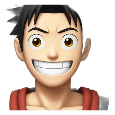 luffy vd naruto sticker
