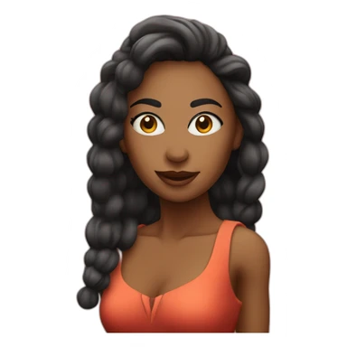 Performer woman dancer sticker