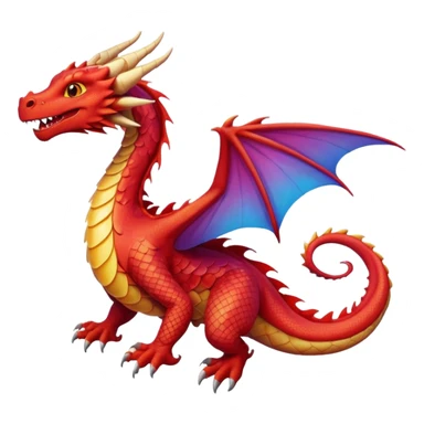 Flying Dragon in Baku sticker