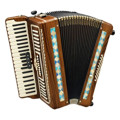 Accordion sticker