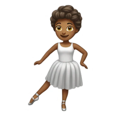 Danseuse classique sticker