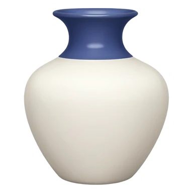 vaso branco sem flores sticker